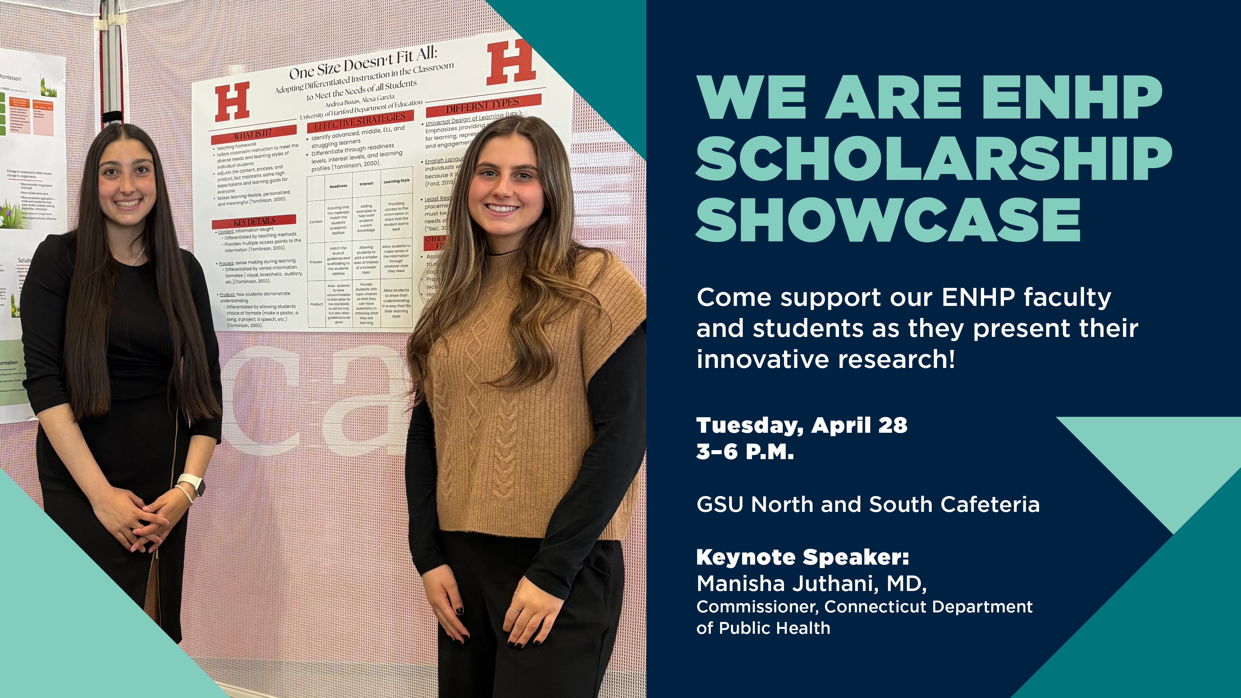 We are ENHP Scholarship Showcase Logo